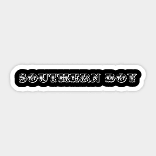 Southern Boy Sticker